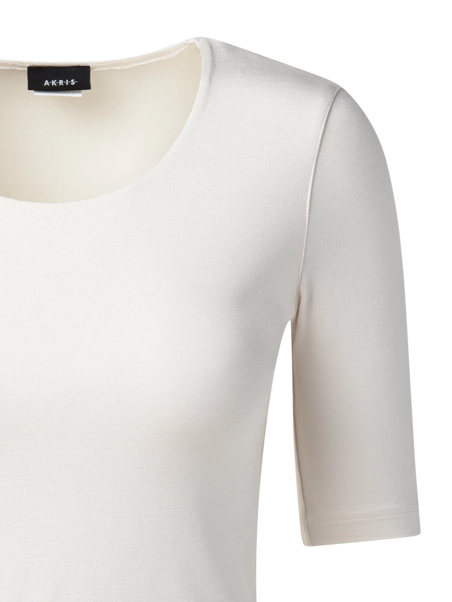 3/4 Length Sleeve Shirt from Silk Jersey - Image 5