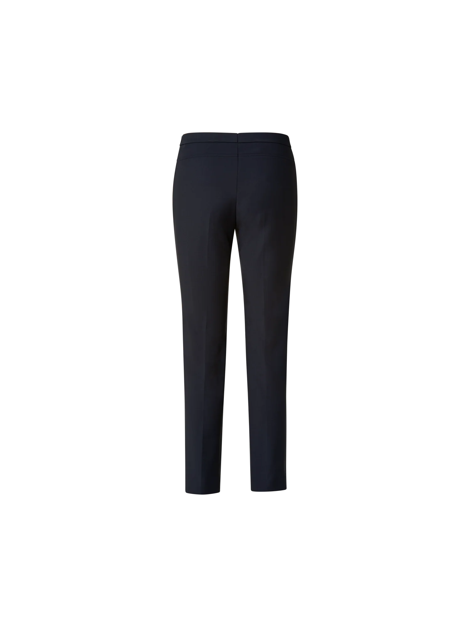 Slim Ankle-Length Cotton Techno Stretch Pants - Image 3