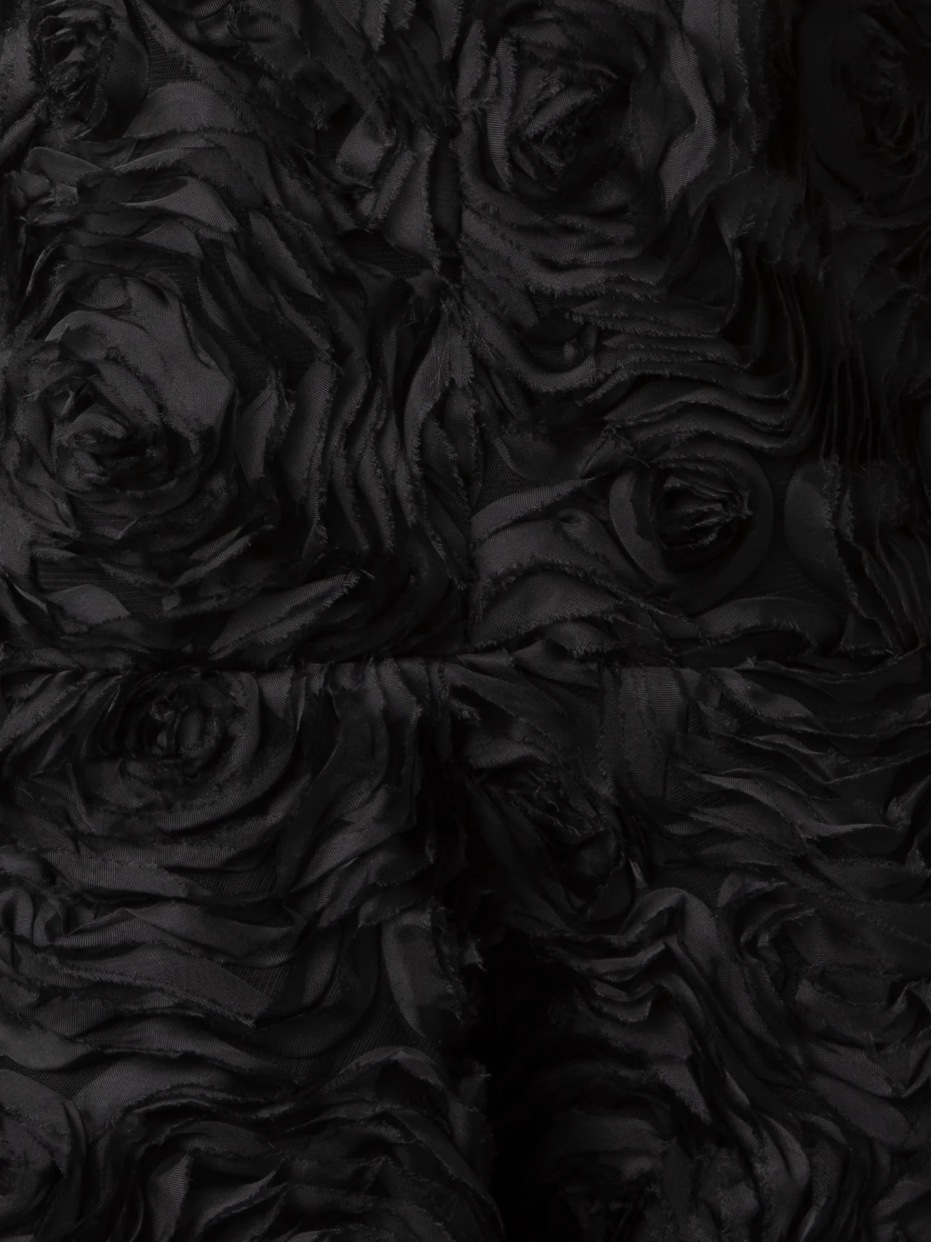 Cocktail Dress with 3D Carnation Embroidery - Image 6