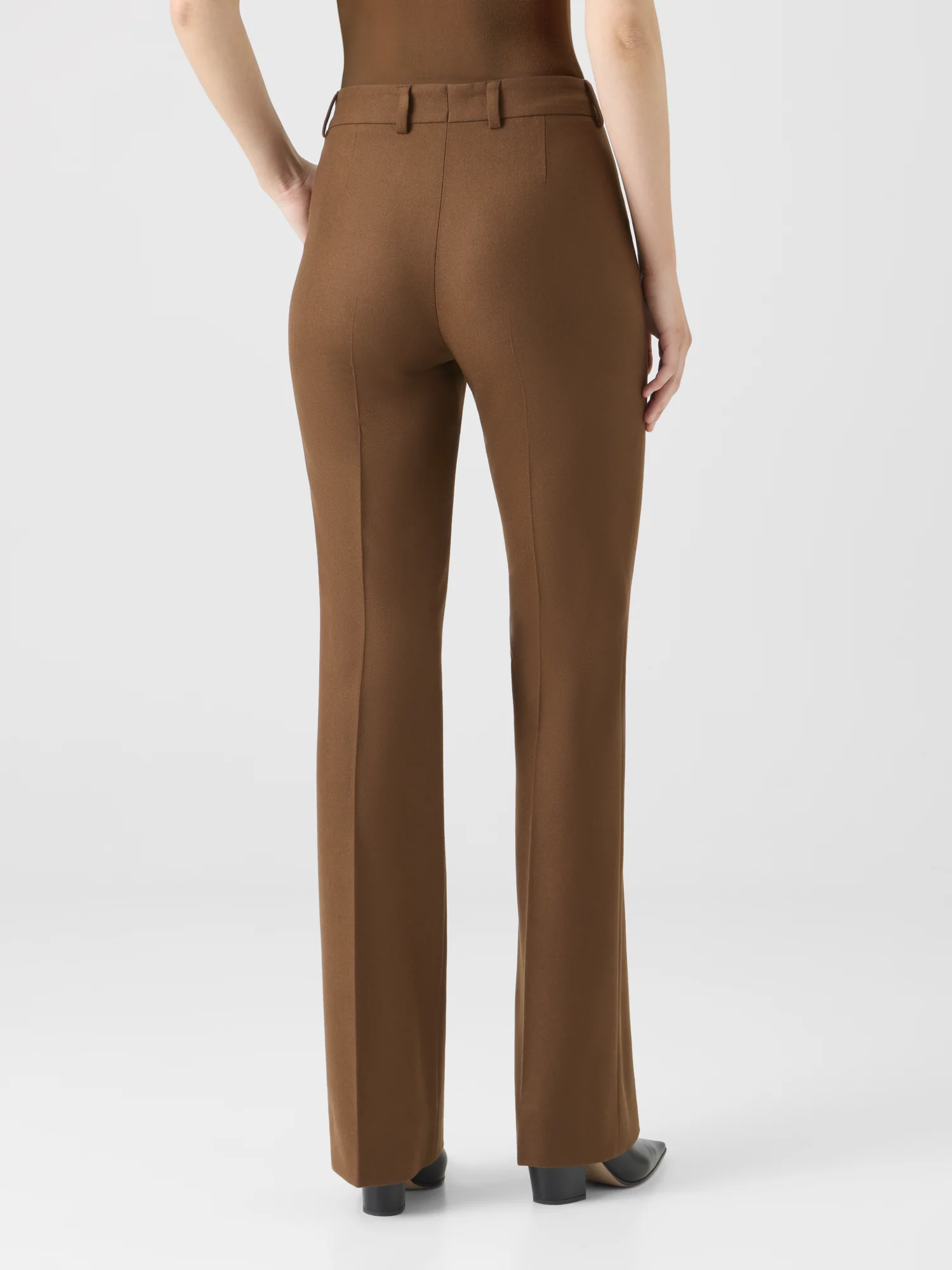 Bootcut Wool Stretch Flannel Pants - Image 5