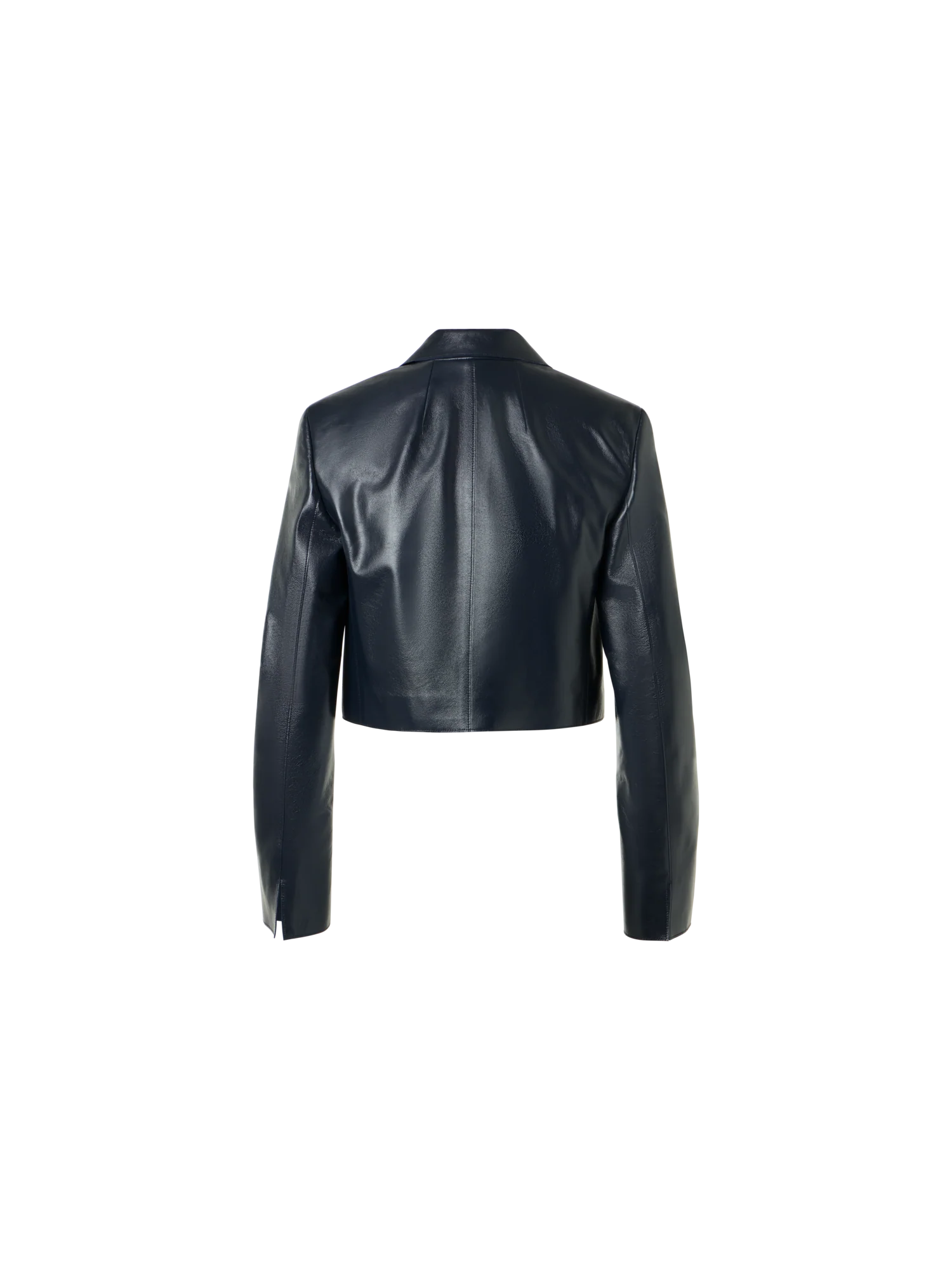 Lacquered Nappa Short Jacket - Image 5