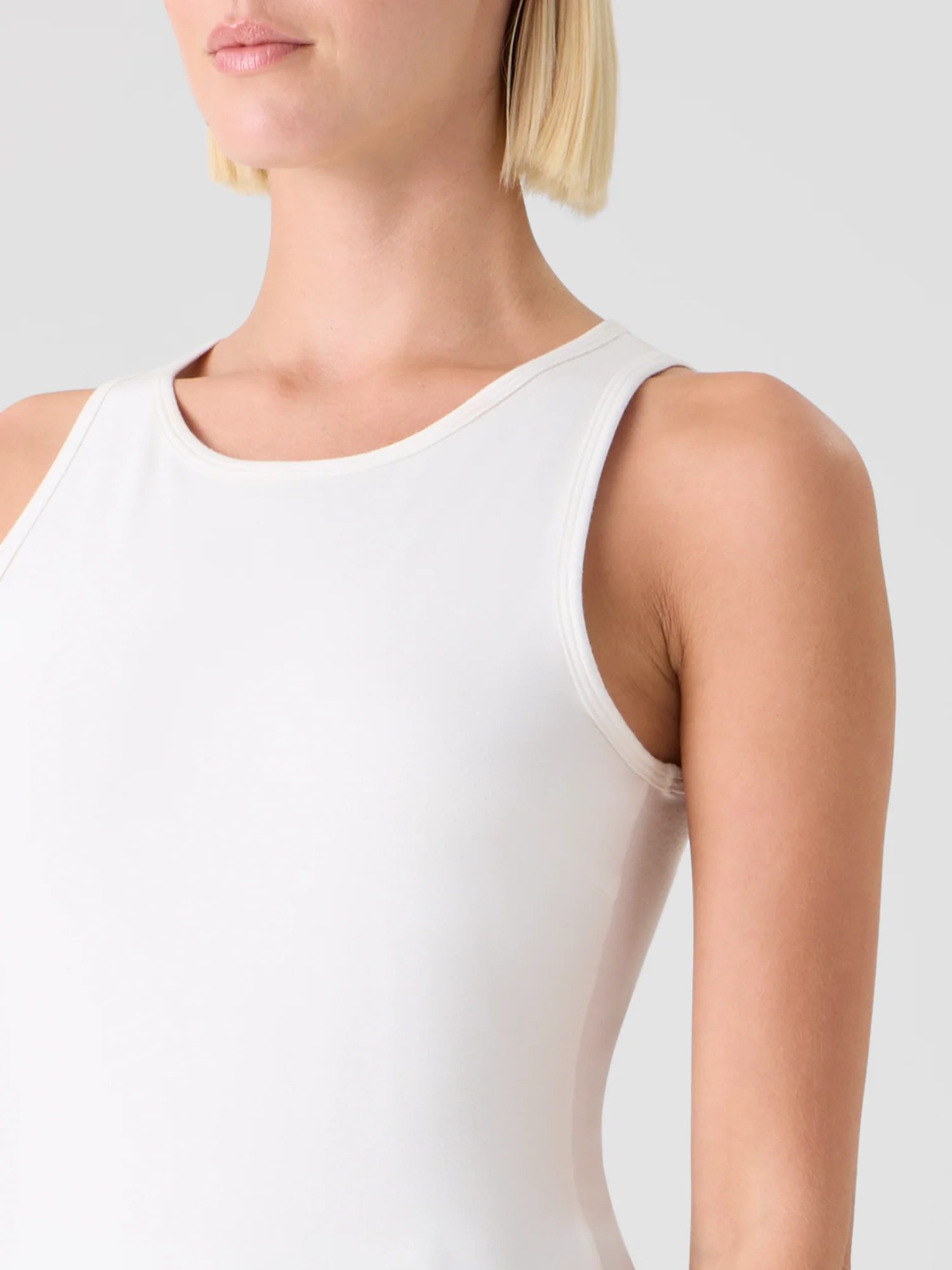 Fitted Speedo Top in Stretch Modal Jersey - Image 4