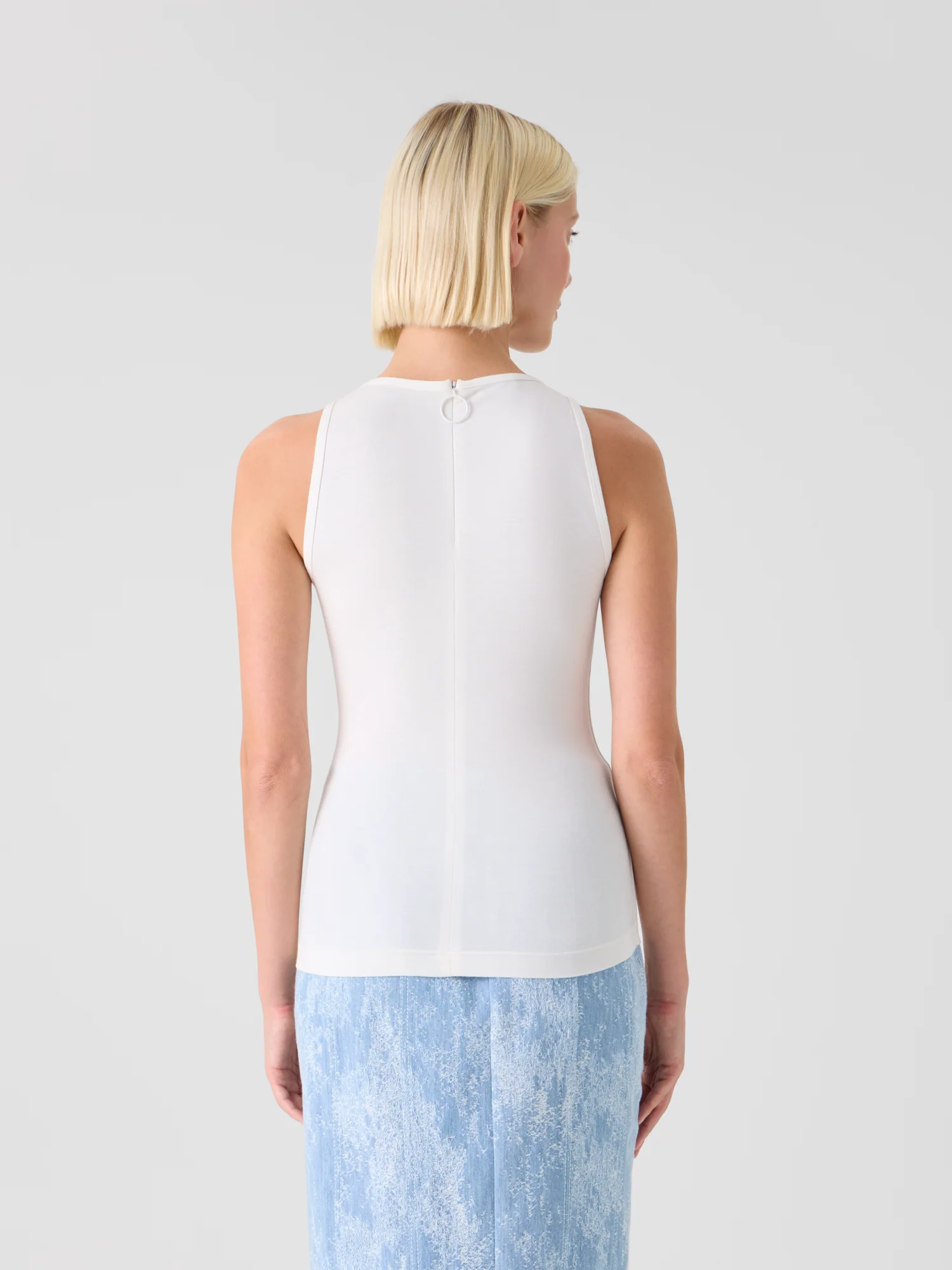 Fitted Speedo Top in Stretch Modal Jersey - Image 7