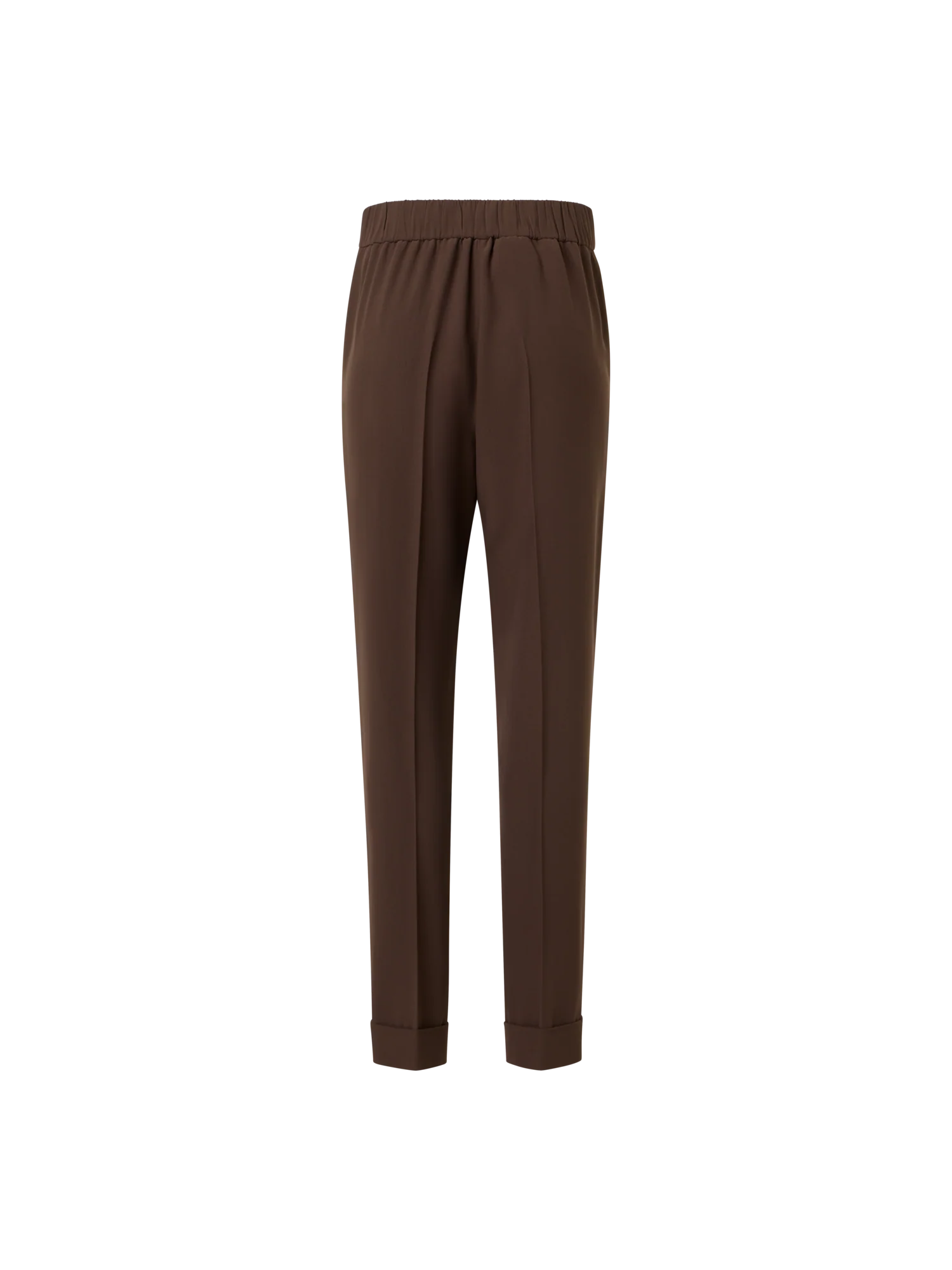 Tapered Ankle Length Pants with Elastic Waist - Image 5
