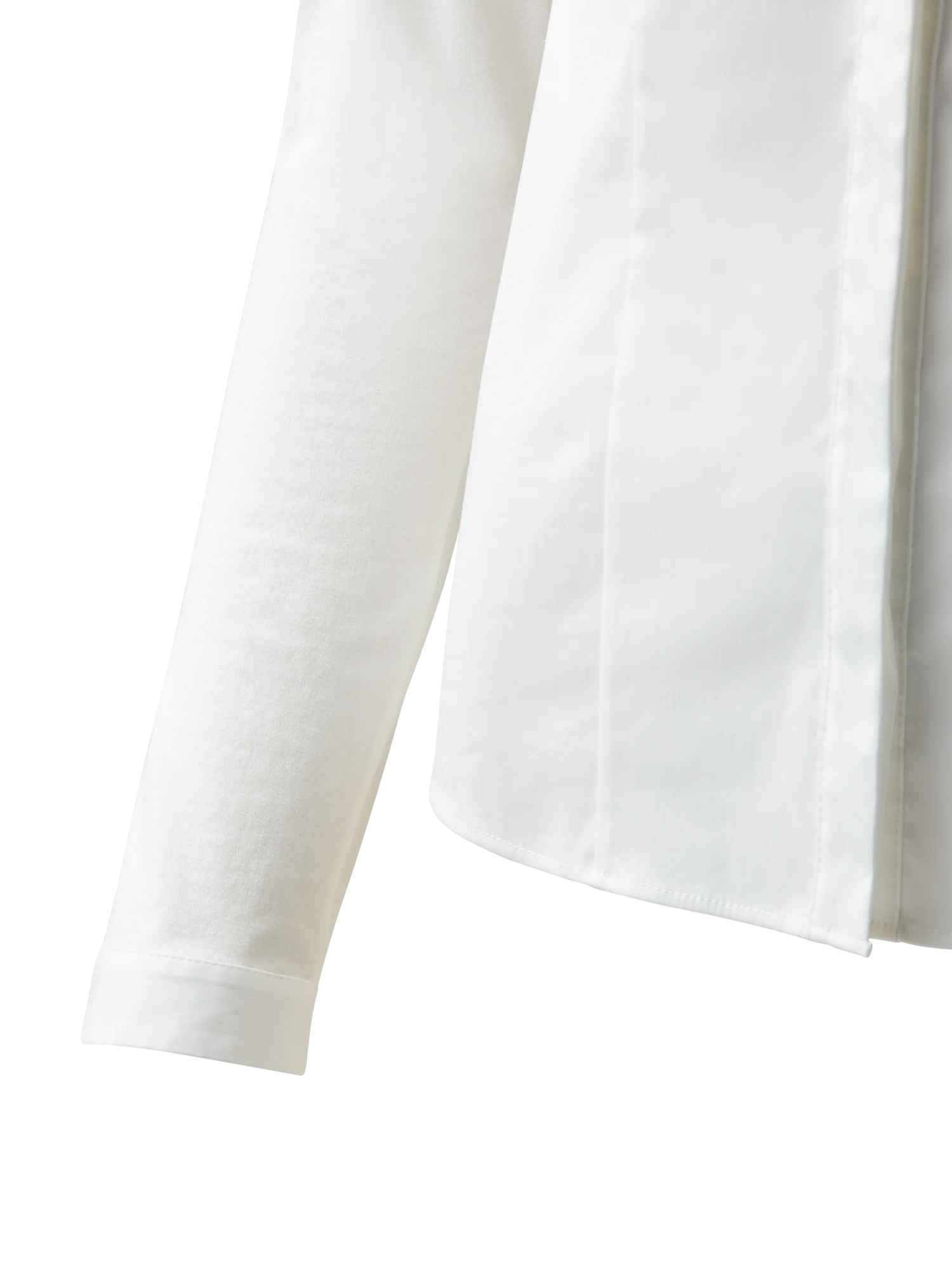 Fabric-mix Blouse - Image 4