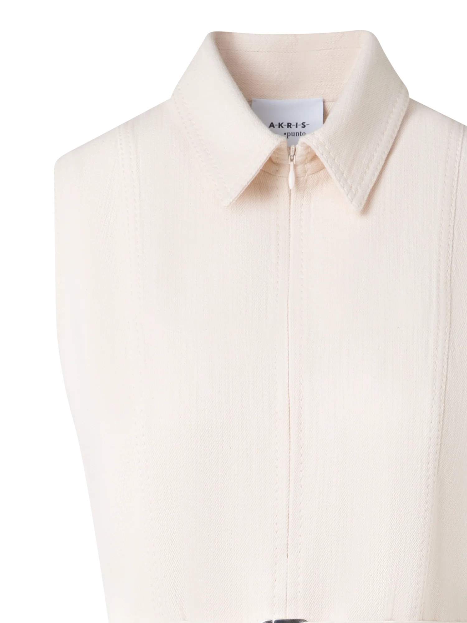 Fit and Flare Denim Midi Dress with Fringes - Image 4