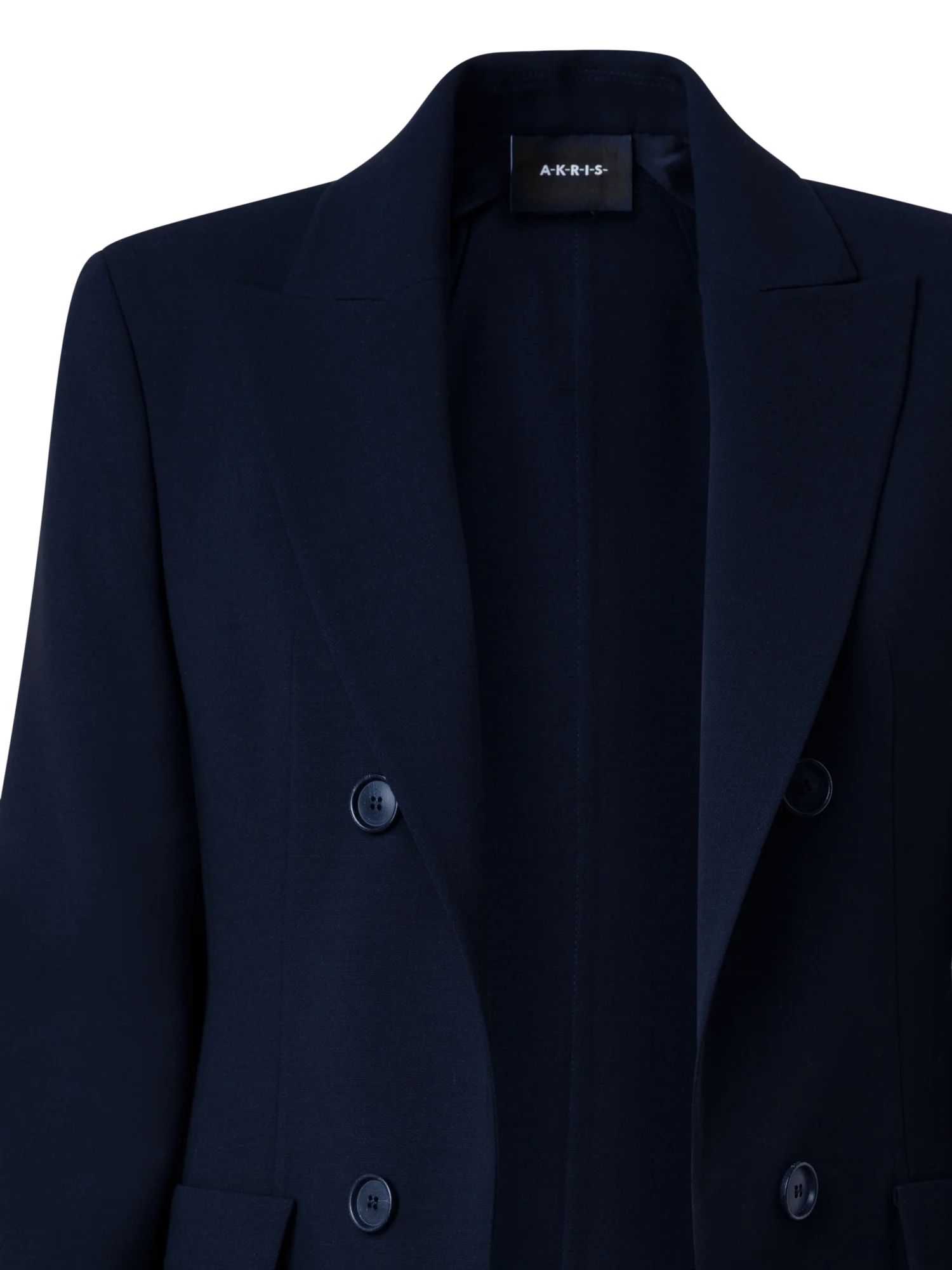 Long Jacket in Wool Double-Face - Image 4