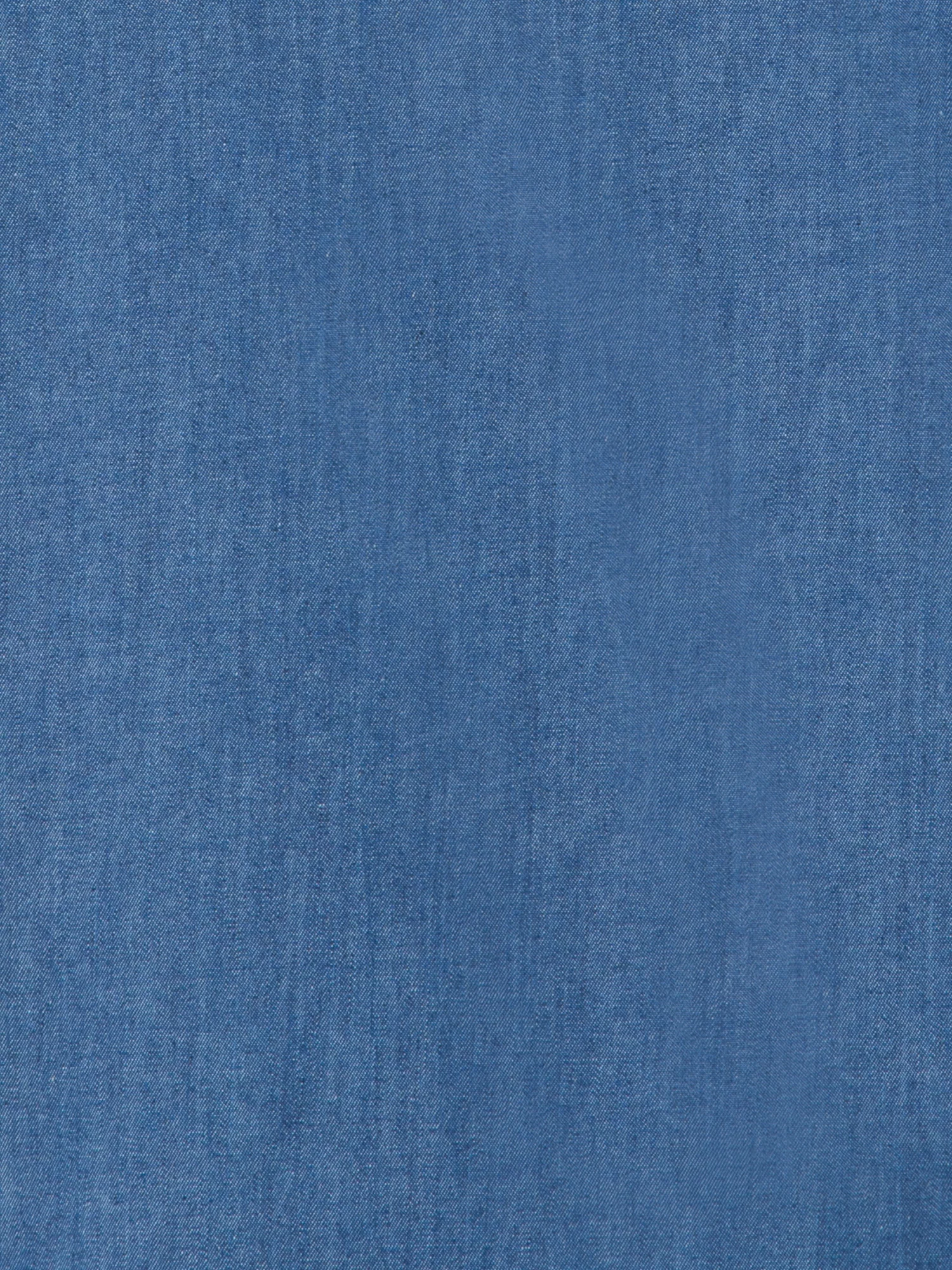 Oversized Lightweight Cotton Denim Shirt - Image 6