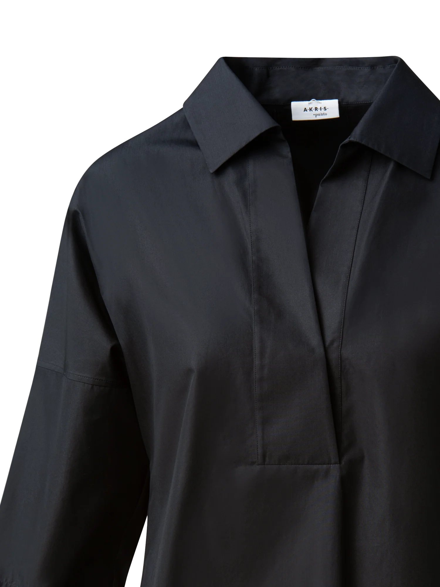 Oversized Shirt with Kimono Sleeves - Image 3