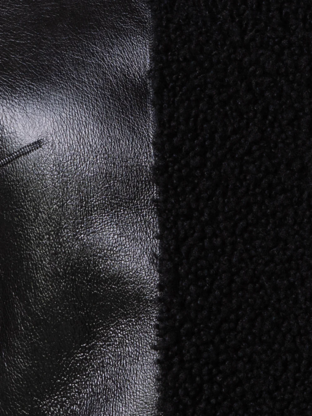 Reversible Lamb Shearling Coat - Image 6