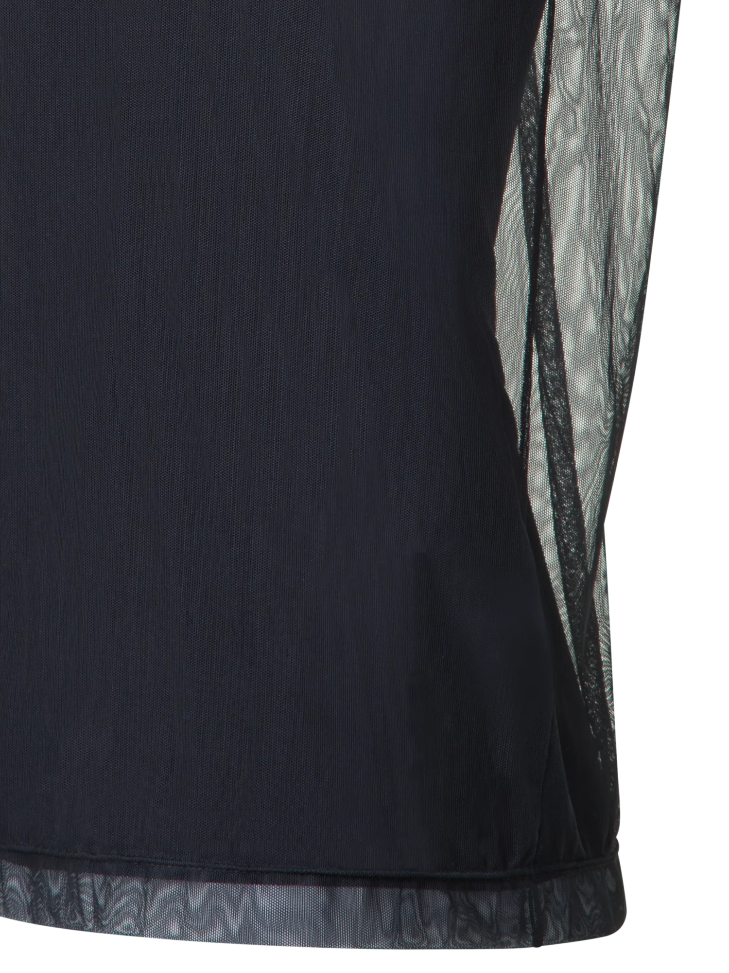 Sheer Tulle T-Shirt with Tank Top - Image 3