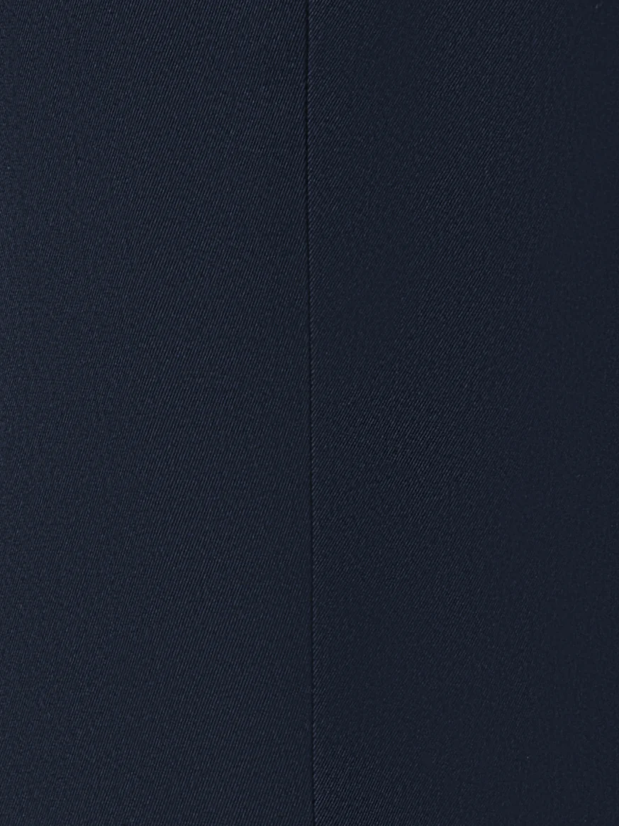 Straight Silk Gabardine Pants - Image 5