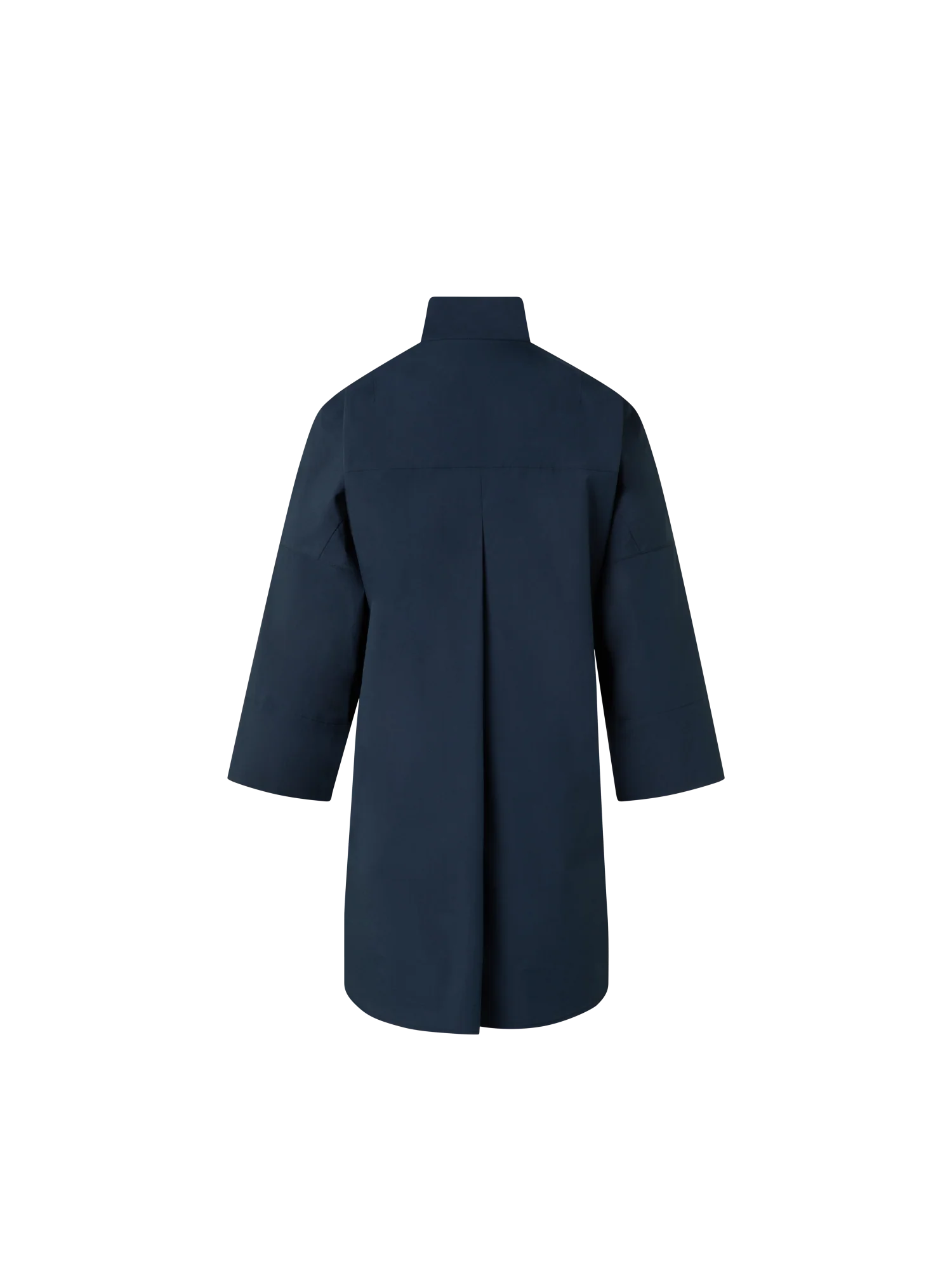 Tunic Blouse in Cotton with Collar Knot - Image 3