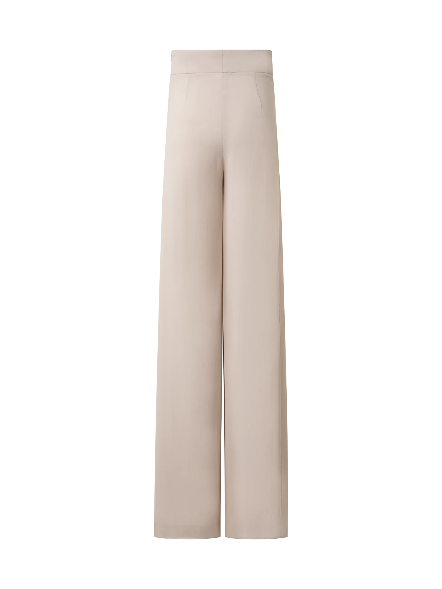 Wide Silk Pants with Slits - Image 4