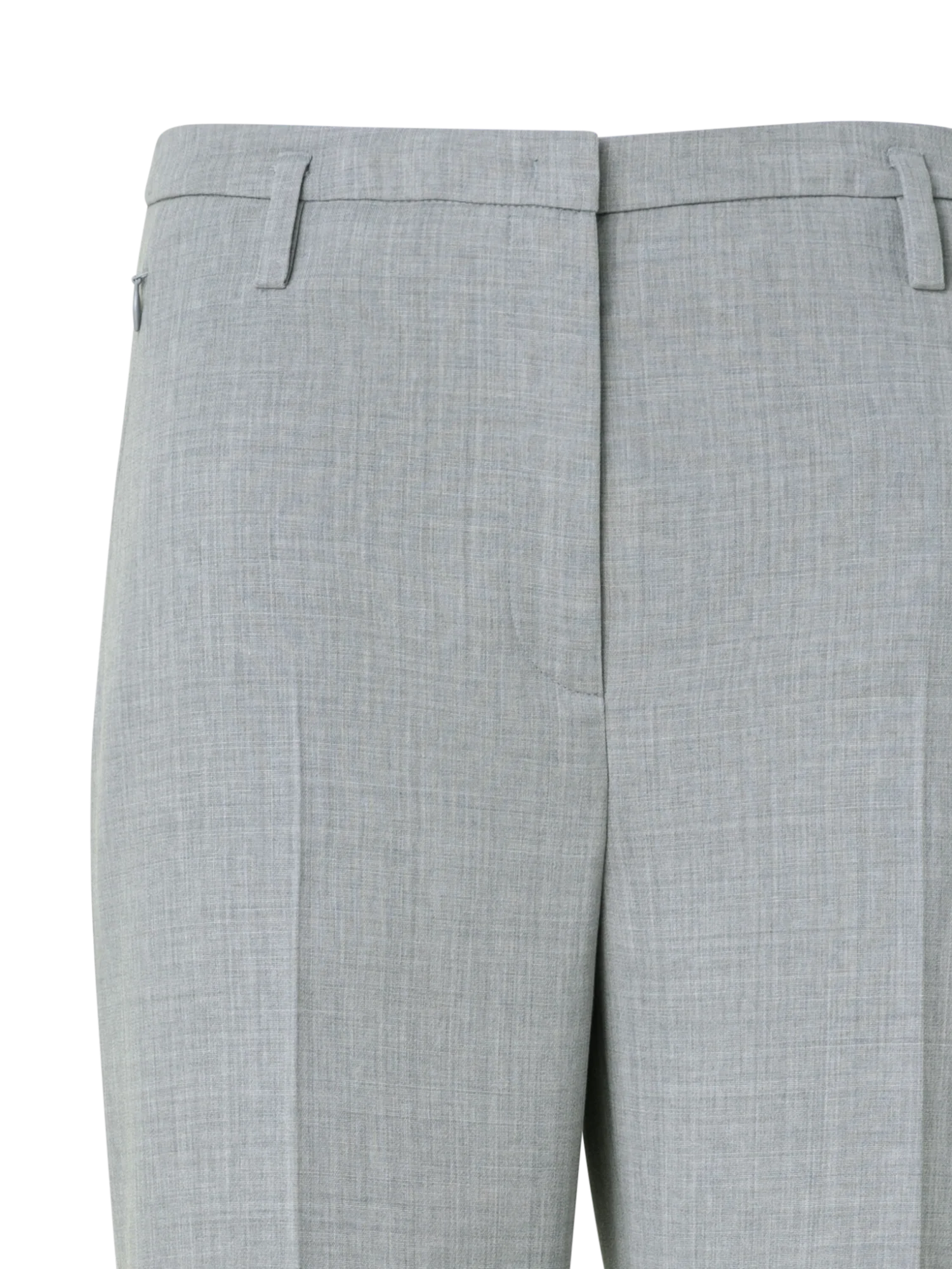 Bootcut Wool Double-Face Pants - Image 3